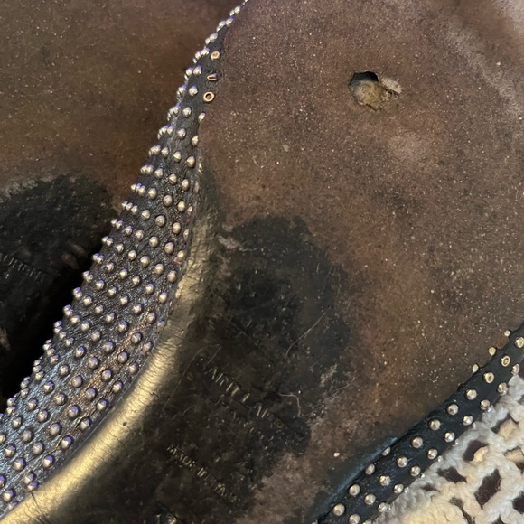 🩰 SAINT LAURENT Leather Printed Ballet Flats 37 🩰 - Picture 9 of 9